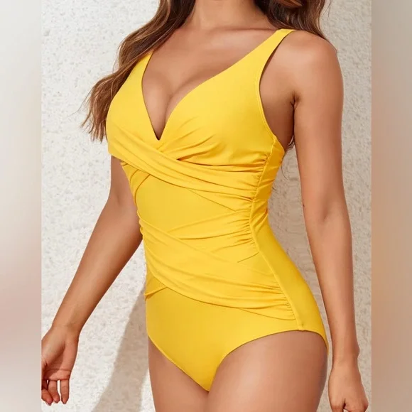 Tummy Control Swimsuits for Women Slimming One Piece - Picture 3 of 8